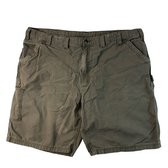 Carhartt B147 Loose Fit Canvas Utility Work Short Carpenter Mens 48 - Picture 1 of 8